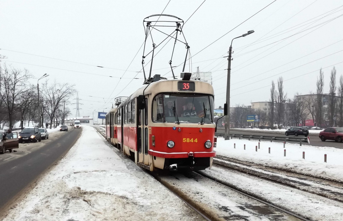 Kyiv, Tatra T3SUCS Br. 5844