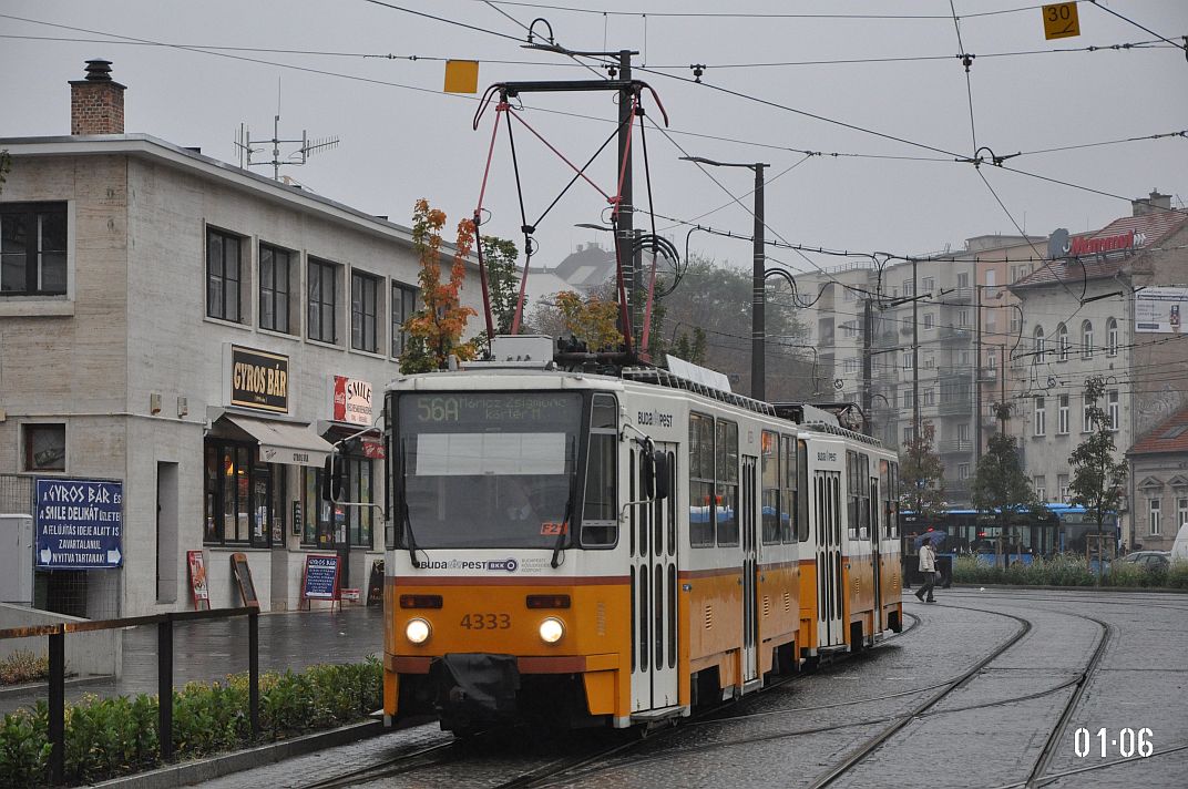Будапешт, Tatra T5C5K2 № 4333