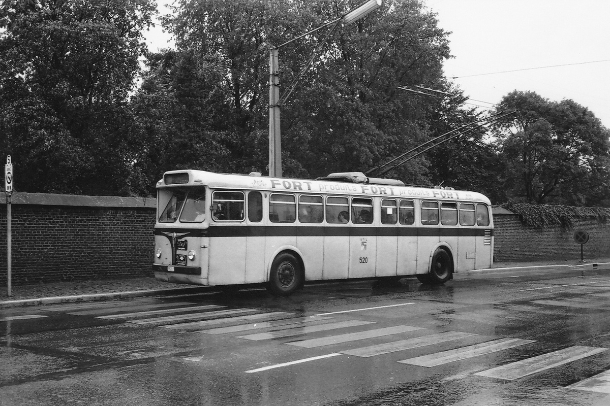 Льеж, FN TB VI № 520; Льеж — Old Photos (trolleybus)