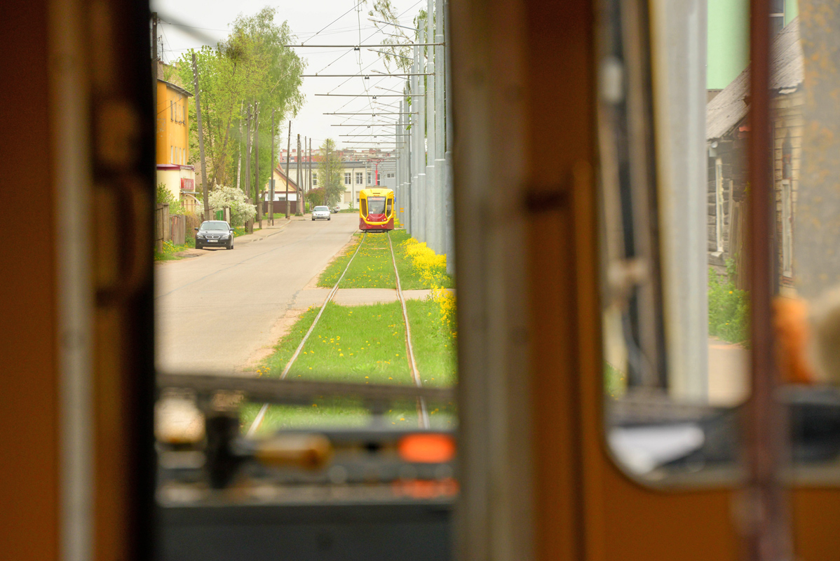 Даугавпилс — Разные фотографии; Даугавпилс — Трамвайные линии и инфраструктура