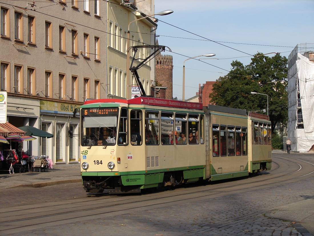 Бранденбург-на-Хафеле, Tatra KTNF6-B № 184