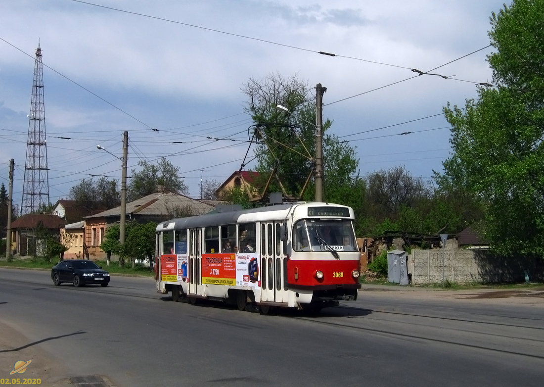 Харьков, Tatra T3SUCS № 3068