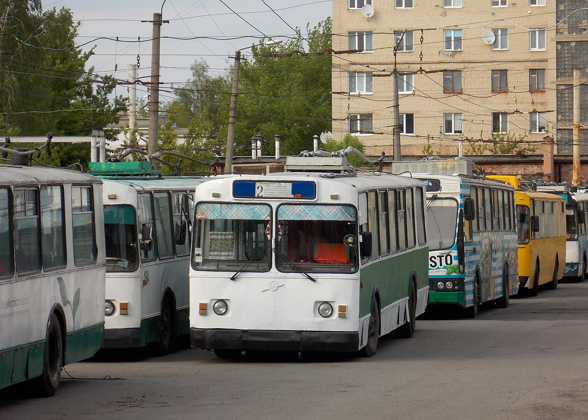 Луцк, ЗиУ-682В-012 [В0А] № 159; Луцк — Троллейбусное депо