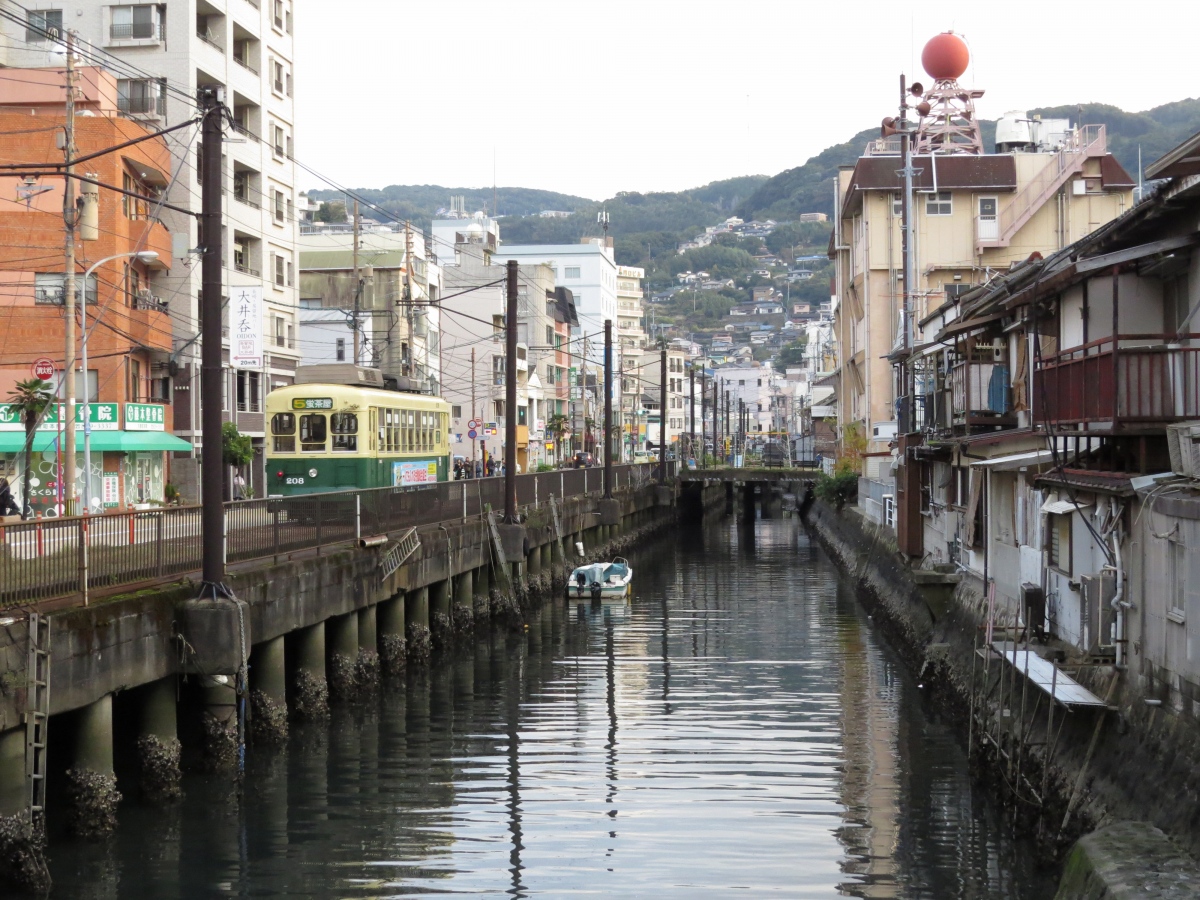 Нагасаки — Трамвайные линии и инфраструктура