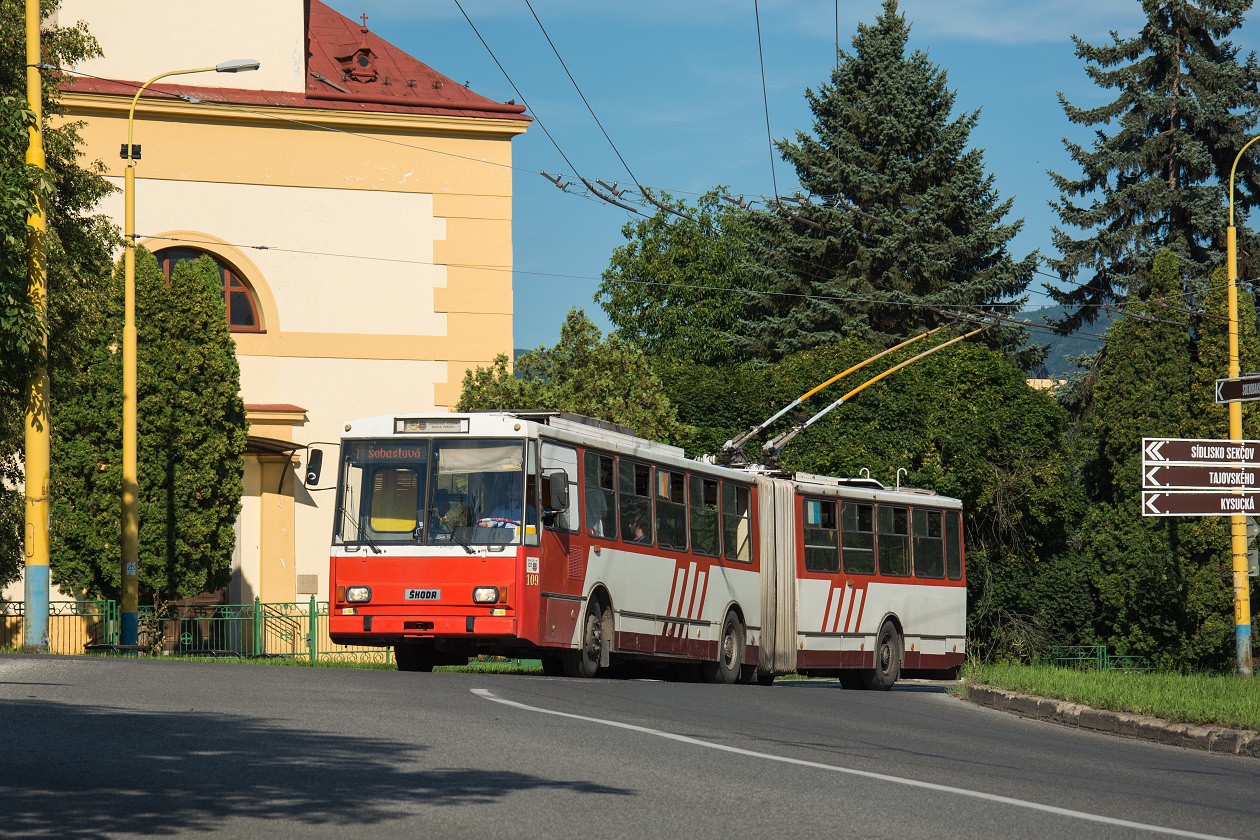 Prešov, Škoda 15Tr07/6 nr. 109