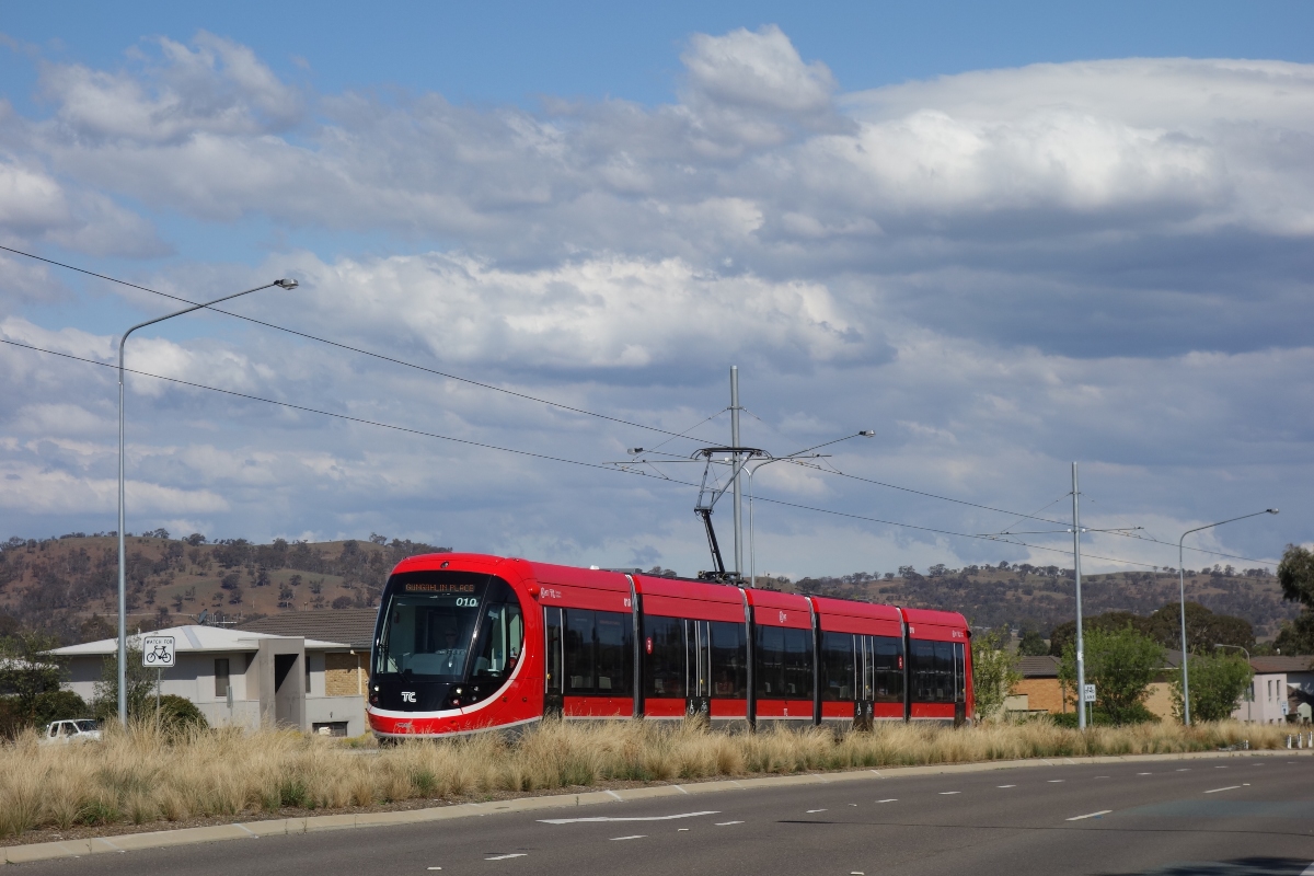 Канберра, CAF Urbos 100 № 010