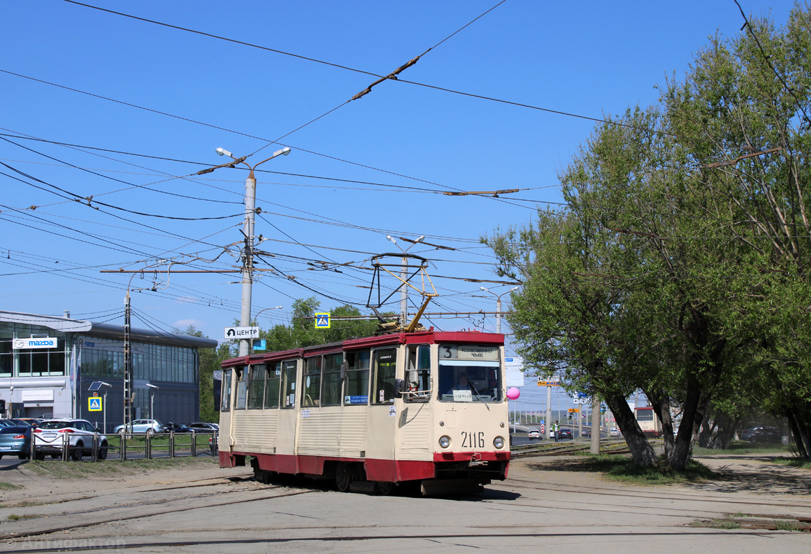 Челябинск, 71-605 (КТМ-5М3) № 2116