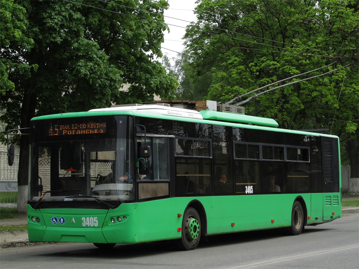 Харьков, ЛАЗ E183A1 № 3405