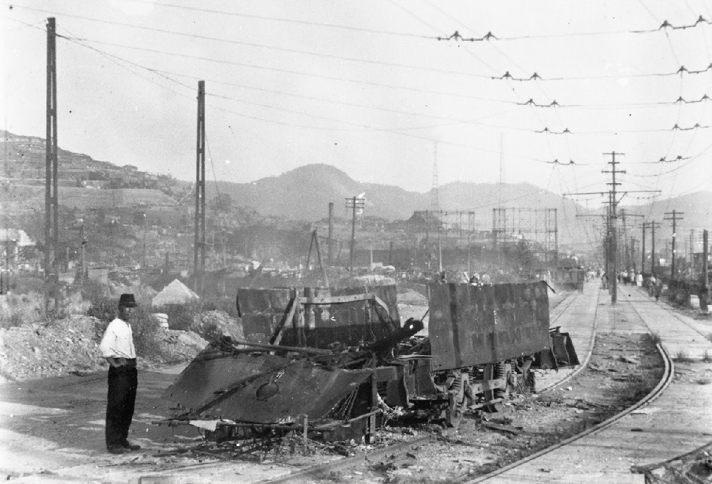 Нагасаки — Последствия атомной бомбардировки 09.08.1945; Нагасаки — Старые фотографии