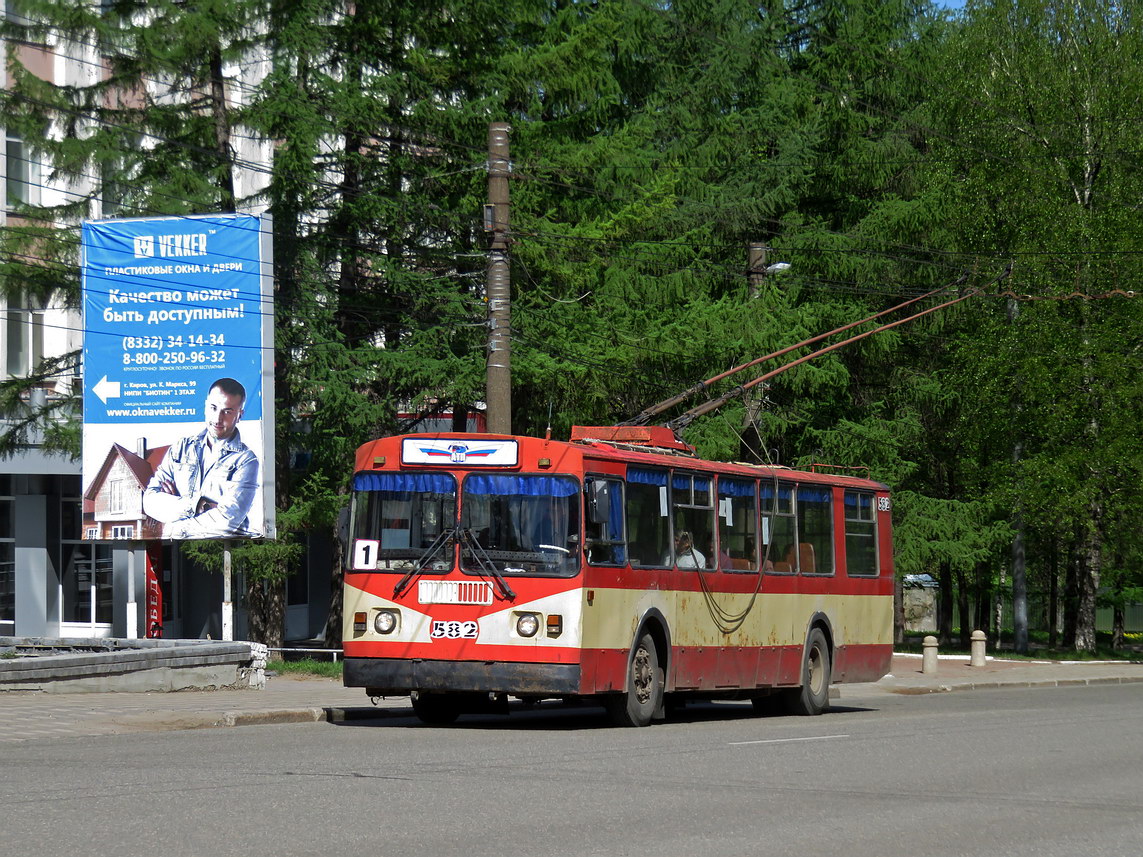 Киров, ЗиУ-682Г-012 [Г0А] № 582