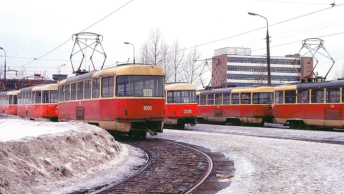 Maskva, Tatra T3SU (2-door) nr. 1001