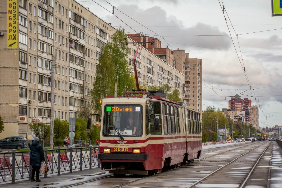 Санкт-Петербург, ЛВС-86К № 3025