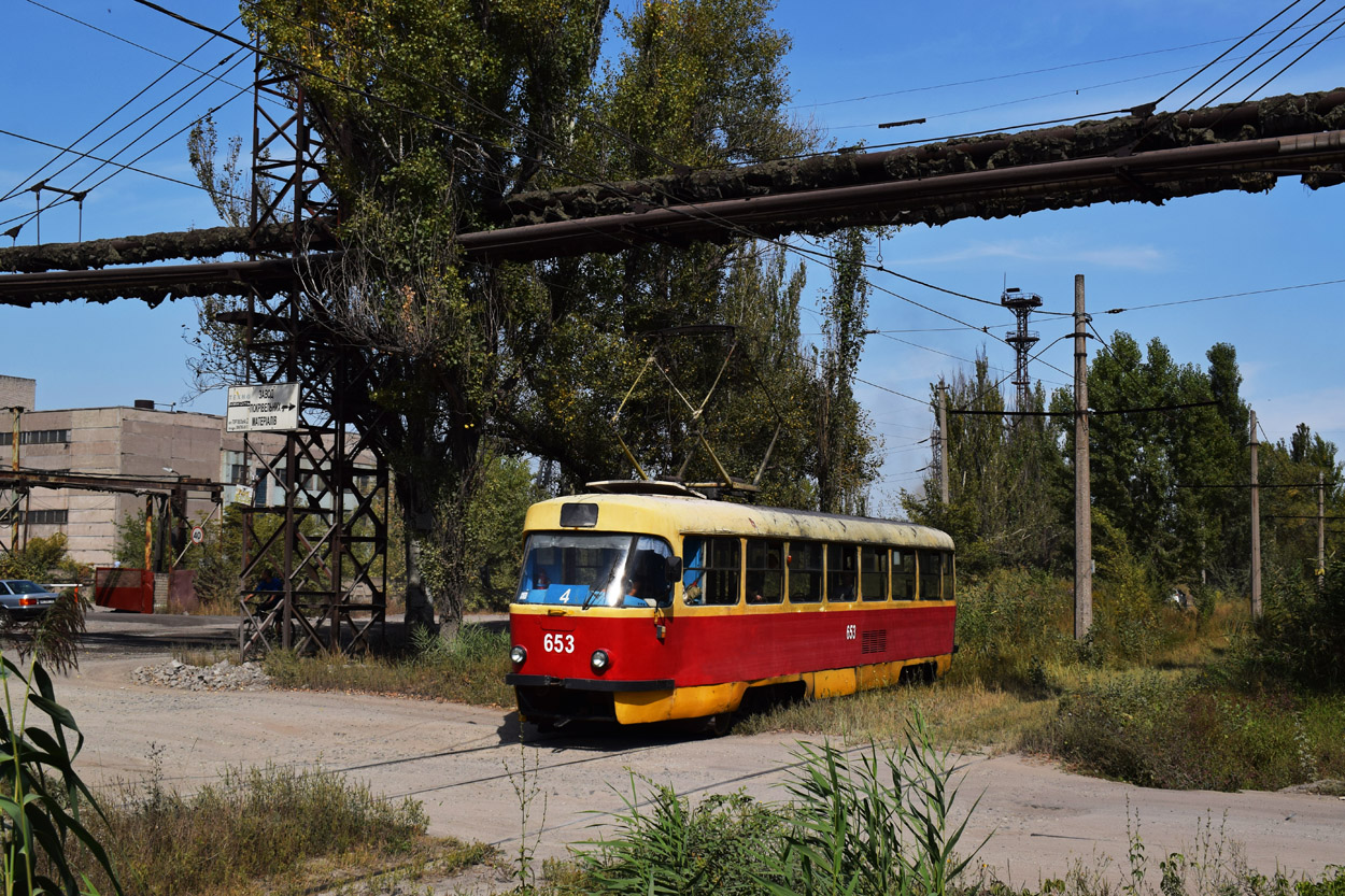 Каменское, Tatra T3SU № 653