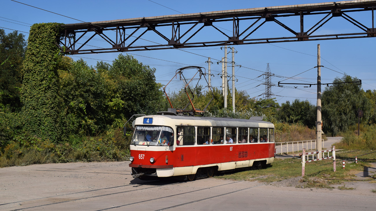 Kamianske, Tatra T3SUCS № 657