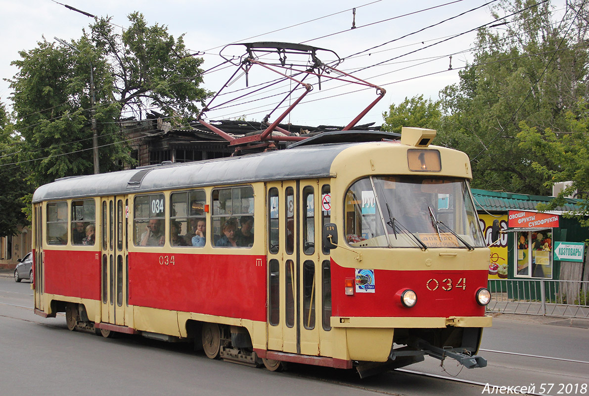 Орёл, Tatra T3SU № 034