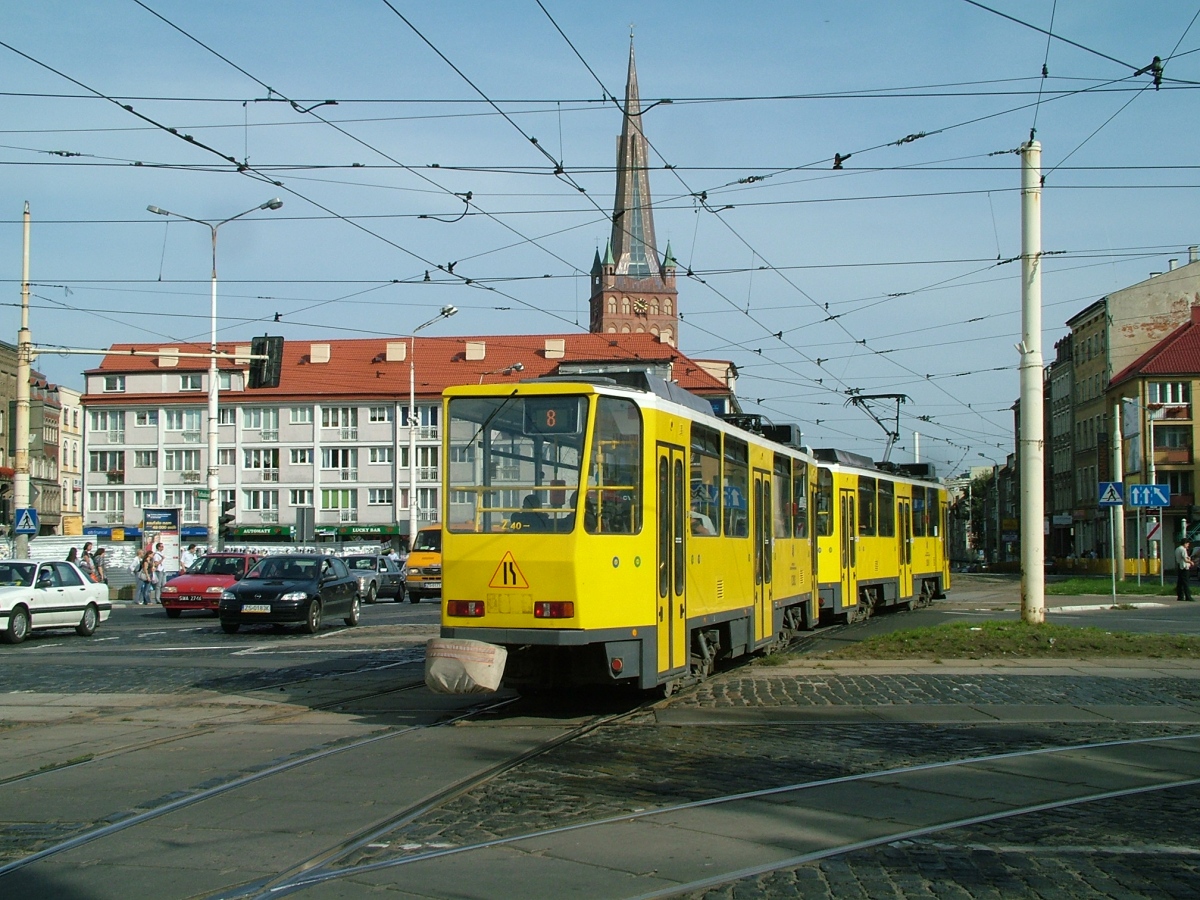 Щецин — Трамвайные линии и инфраструктура