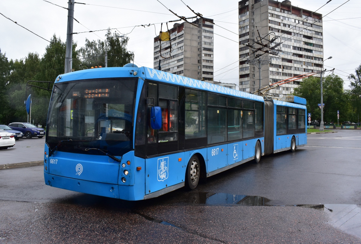 Москва, Тролза-6206.00 «Мегаполис» № 6617