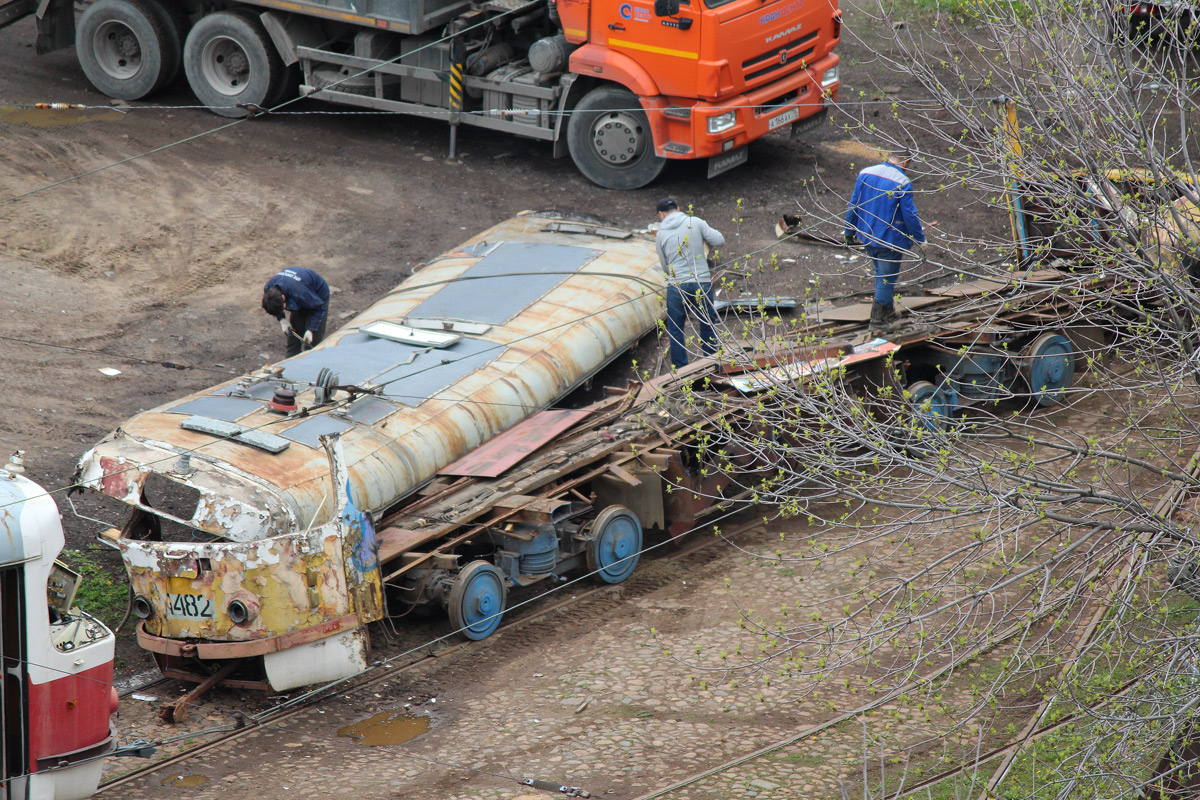 莫斯科, Tatra T3SU # 1482; 莫斯科 — TRZ Plant; 莫斯科 — Views from a height