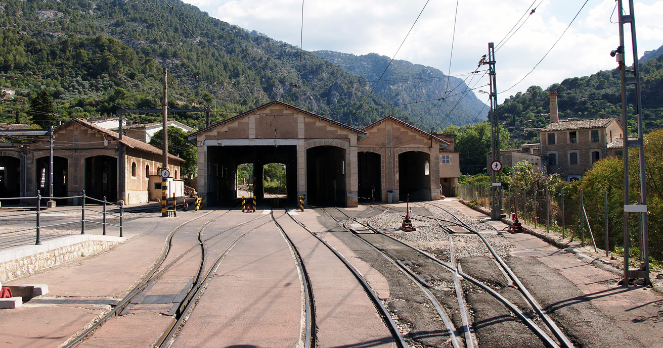 Сольер — Депо Ferrocarril de Sóller S.A. в Сольере