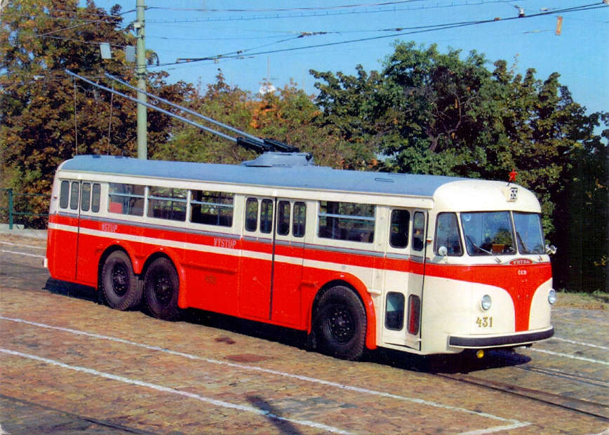 Прага, Tatra T400 III.B № 431