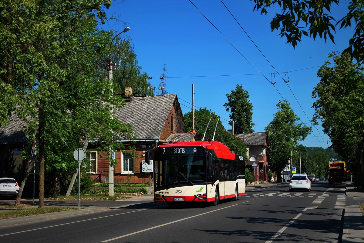 Вильнюс, Solaris Trollino IV 12 Škoda № 2748