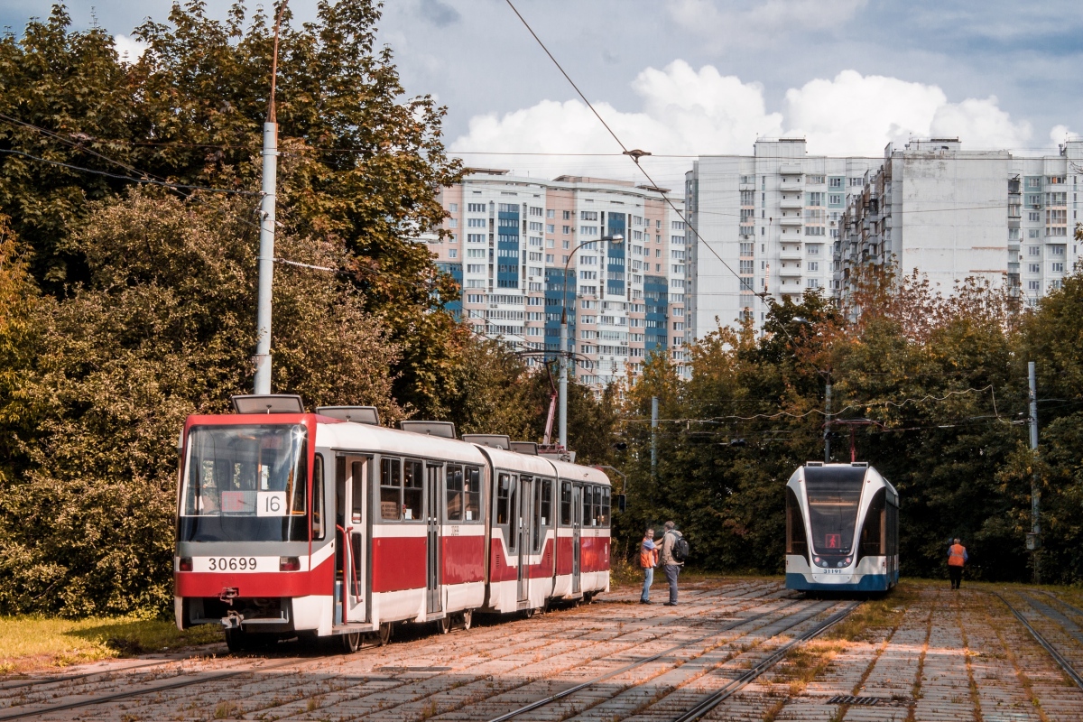 Москва, Tatra KT3R № 30699; Москва — Конечные станции и кольца