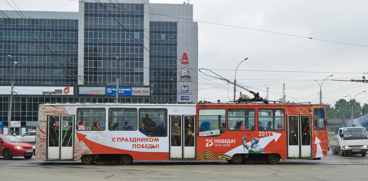 Novosibirsk, 71-605 (KTM-5M3) № 2017