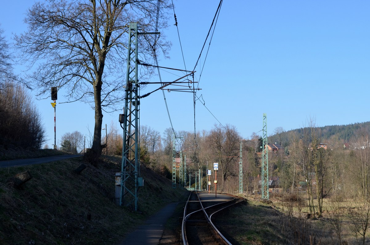 Либерец - Яблонец-над-Нисой — Трамвайные линии и инфраструктура / Tramvajové tratě a infrastruktura