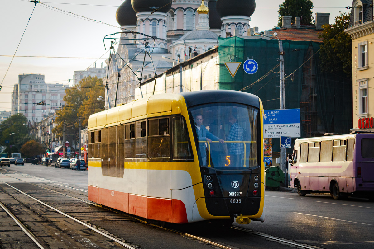 Одесса, T3 КВП Од «Одиссей» № 4035