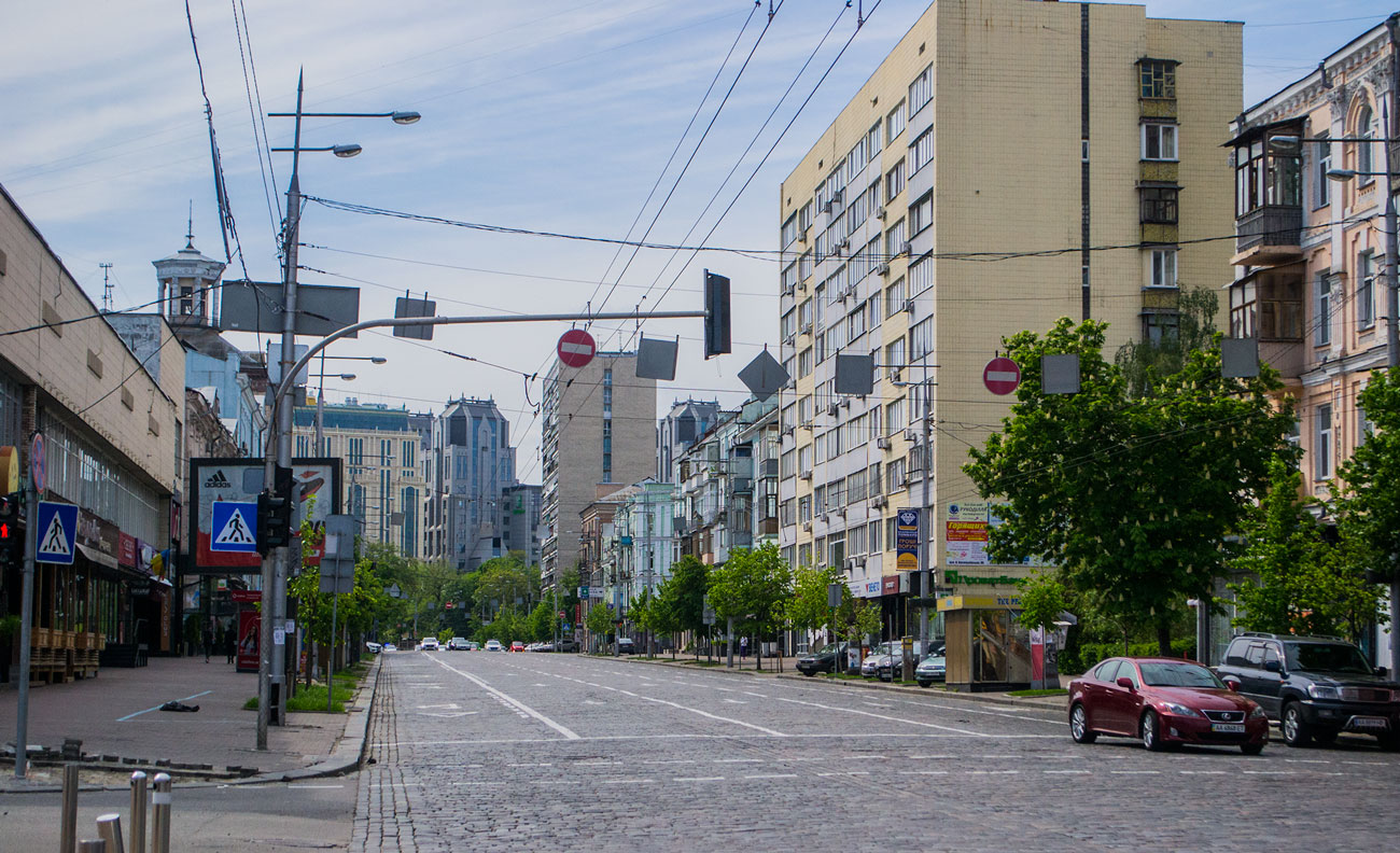 Kiev — Trolleybus Lines: Center, Pechersk, Zvirynets, Vydubychi