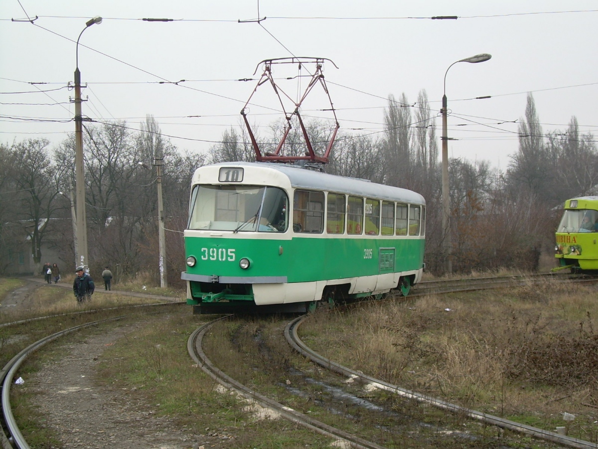 Донецк, Tatra T3SU (двухдверная) № 3905