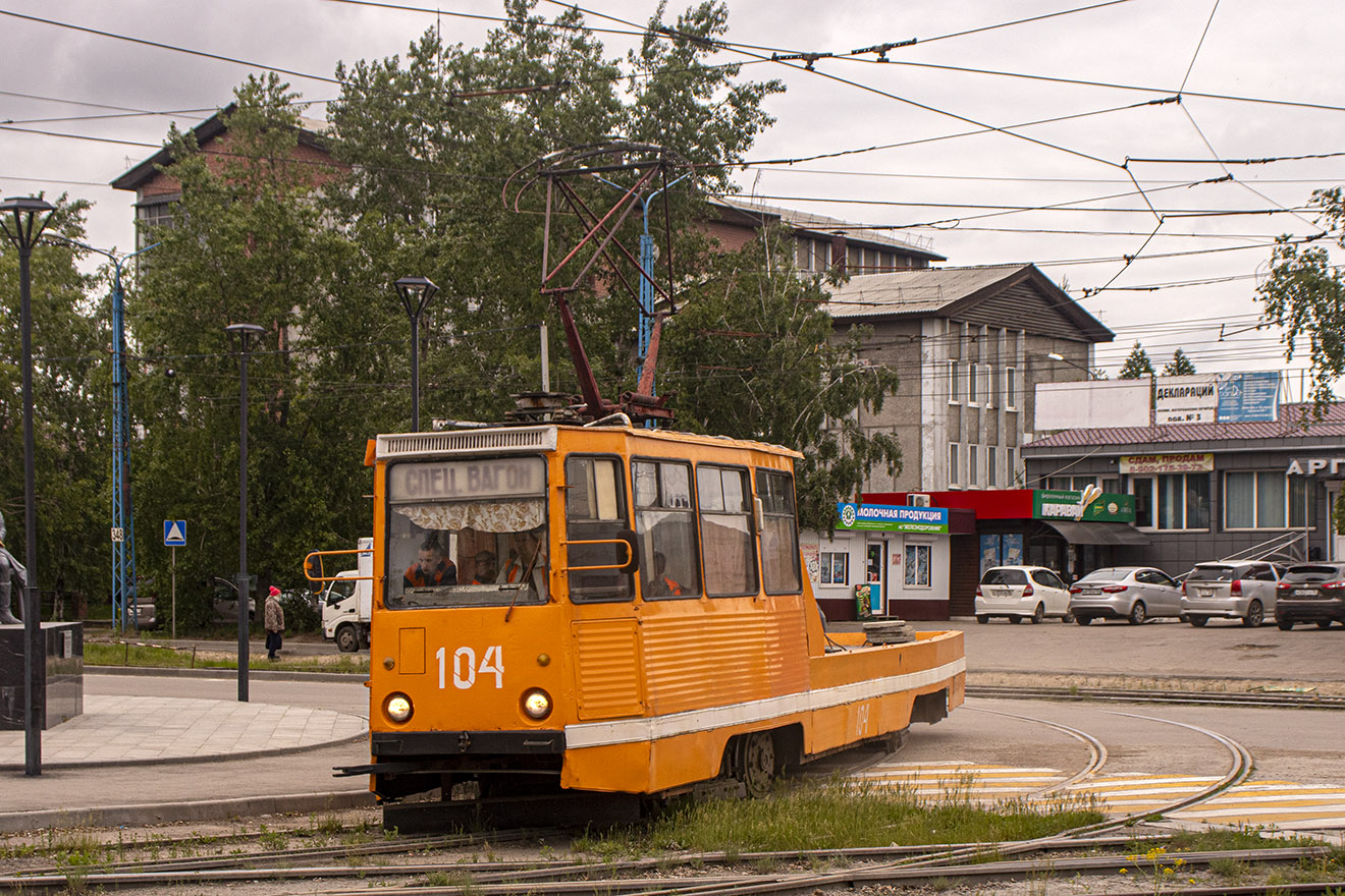 Усолье-Сібірскае, 71-605 (КТМ-5М3) № 104