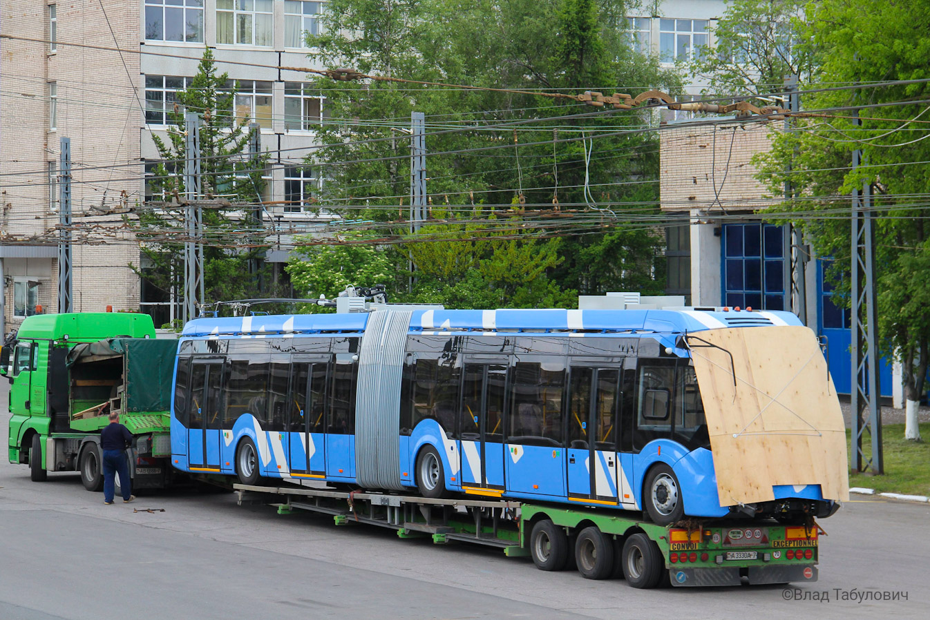 Sankt Petersburg, BKM 433030 Vitovt Max II Nr. 5602; Sankt Petersburg — New trolleybuses; Sankt Petersburg — Trolleybus depots