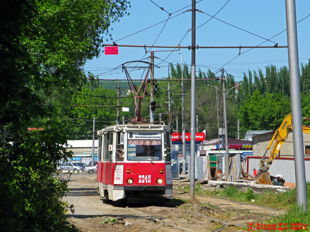 Саратов, 71-605 (КТМ-5М3) № 2245