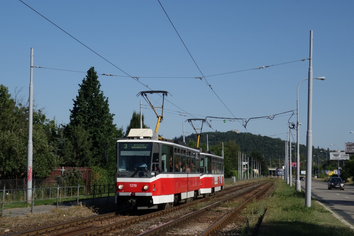 Brno, Tatra T6A5 № 1219; Brno, Tatra T6A5 № 1220