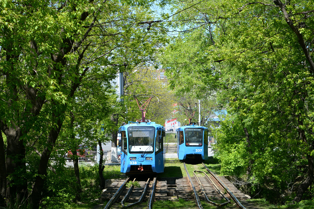 Владивосток, 71-619К № 338; Владивосток, 71-619К № 337