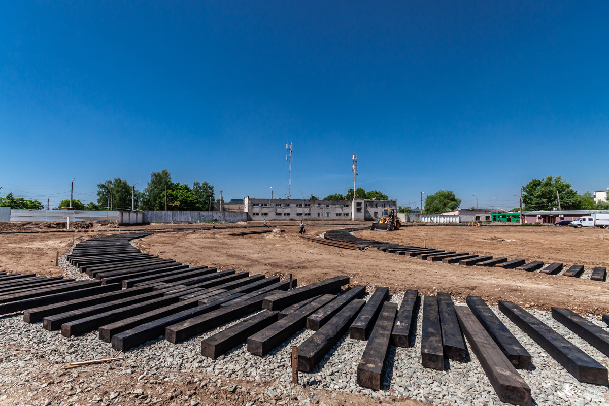 Kazaņa — Construction of tram line "SunCity — Boriskovo"