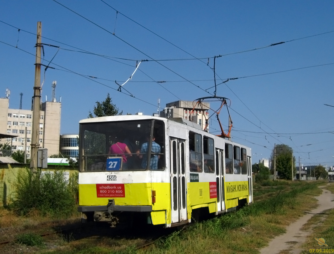 Харьков, Tatra T6B5SU № 4566