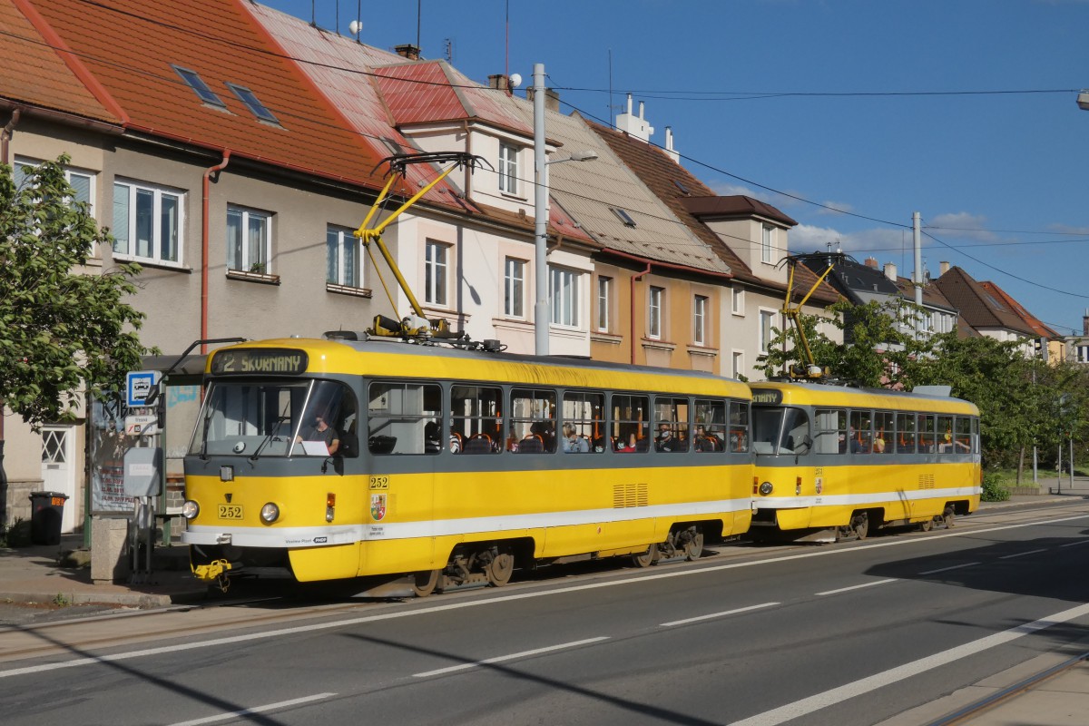 Пльзень, Tatra T3R.P № 252