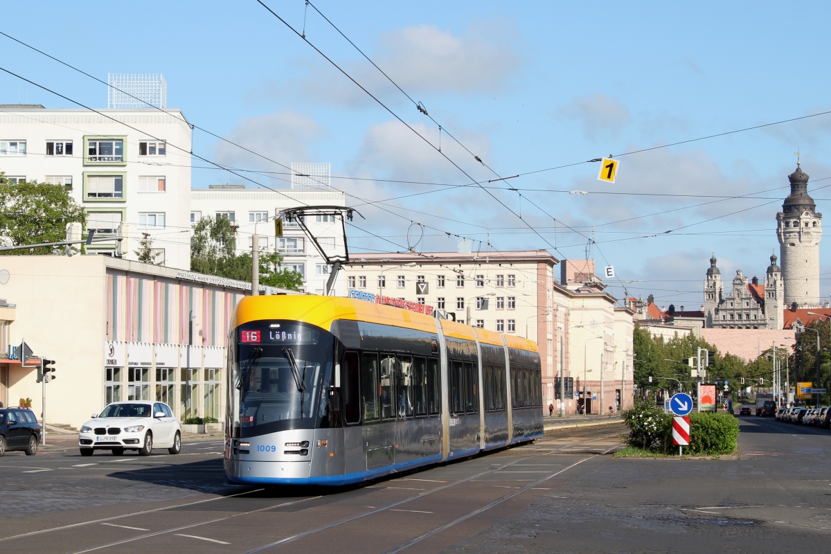 Лейпциг, Solaris Tramino Leipzig (NGT10) № 1009