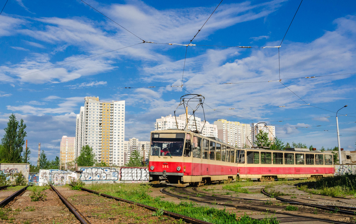 Киев, Татра-Юг Т6Б5 № 101; Киев — Трамвайные линии: Дарницкая сеть