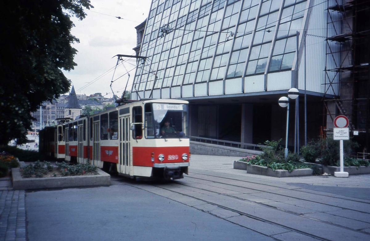 Плауэн, Tatra KT4D № 229; Плауэн — Старые фотографии