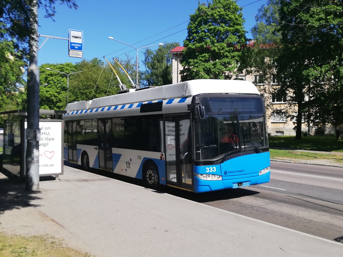 Tallinn, Solaris Trollino III 12 AC № 333