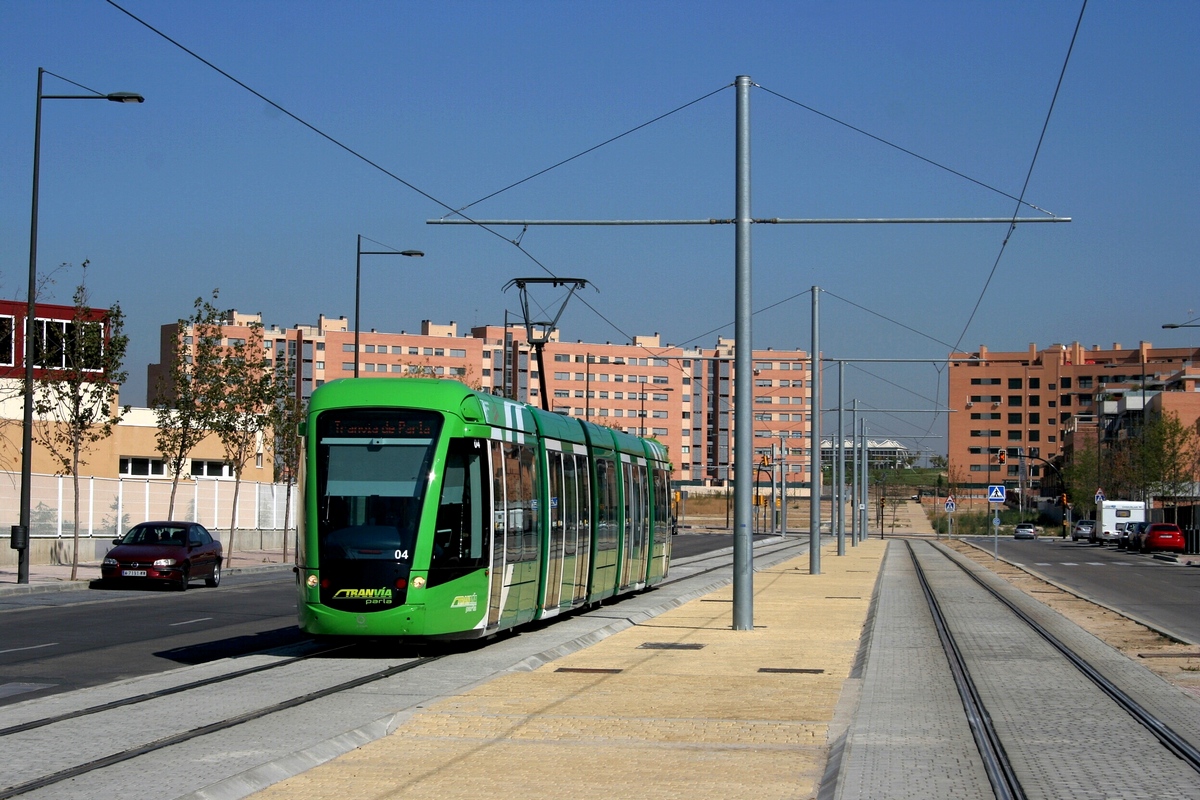 Парла, Alstom Citadis 302 № 04