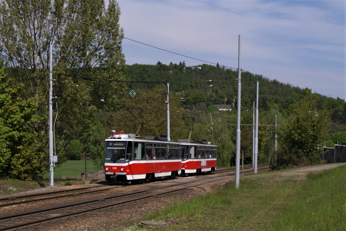 Брно, Tatra T6A5 № 1215; Брно, Tatra T6A5 № 1216