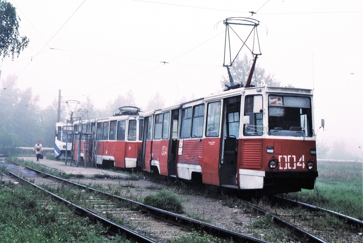 Usolje-Sibiřské, 71-605 (KTM-5M3) č. 004; Usolje-Sibiřské — Closed line to ChPhP; Usolje-Sibiřské — Old Photos