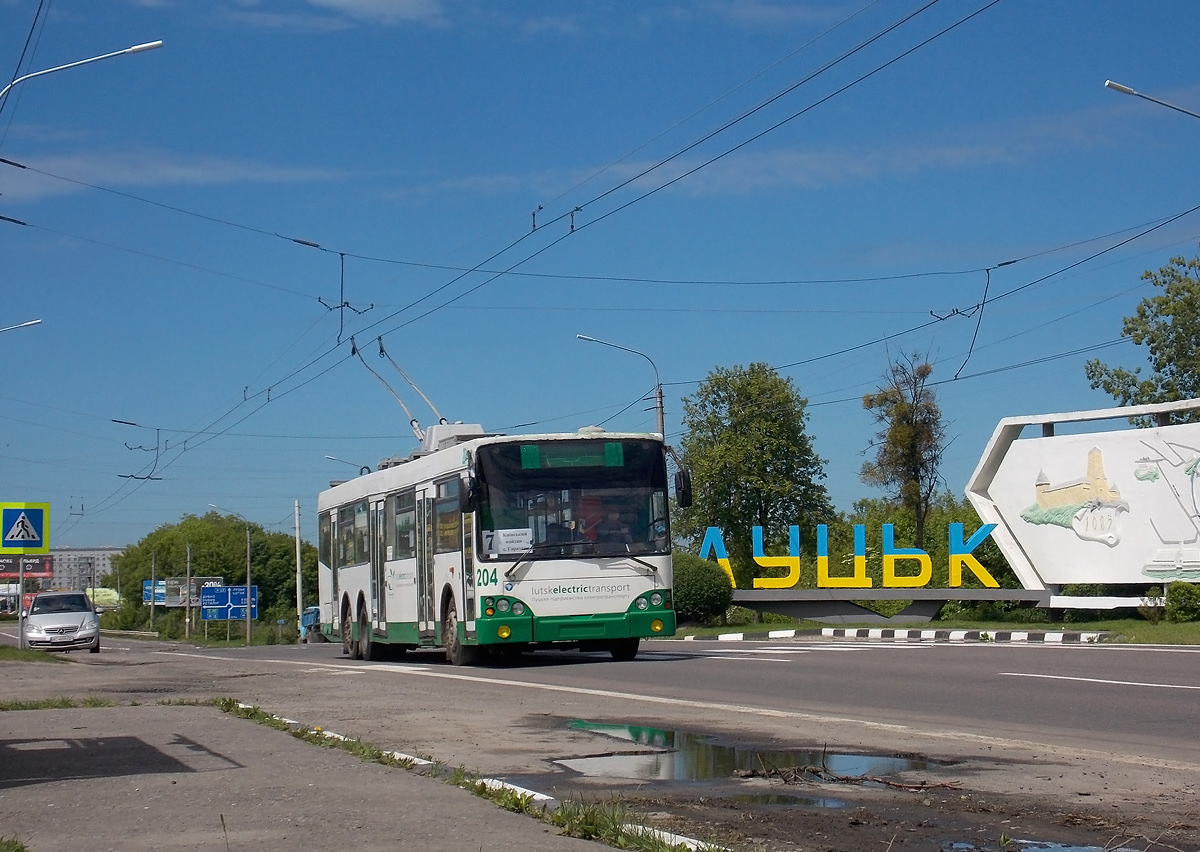 Луцк, Богдан E231 № 204; Луцк — Проводное воскресение, маршруты на с. Гаразджа