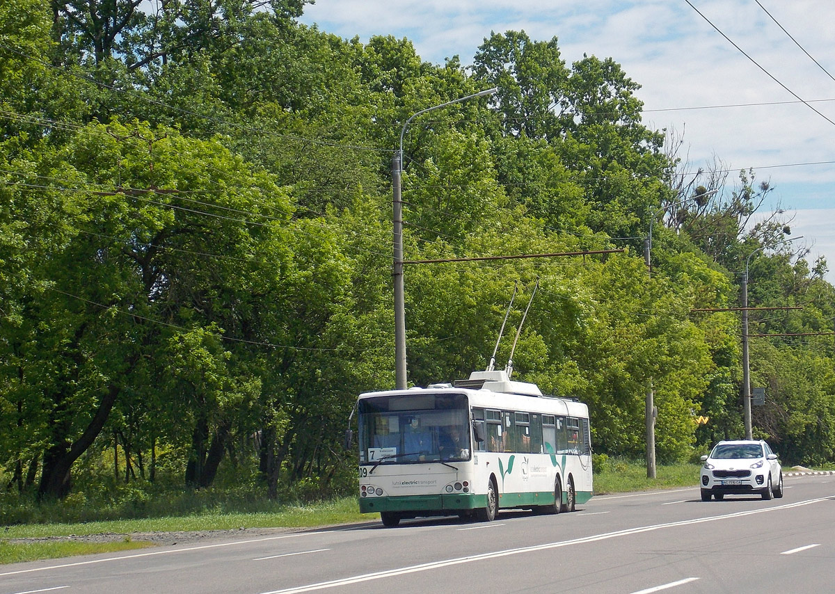 Lutsk, Bogdan E231 № 209; Lutsk — Memorial Sunday, routes to Harazdzha