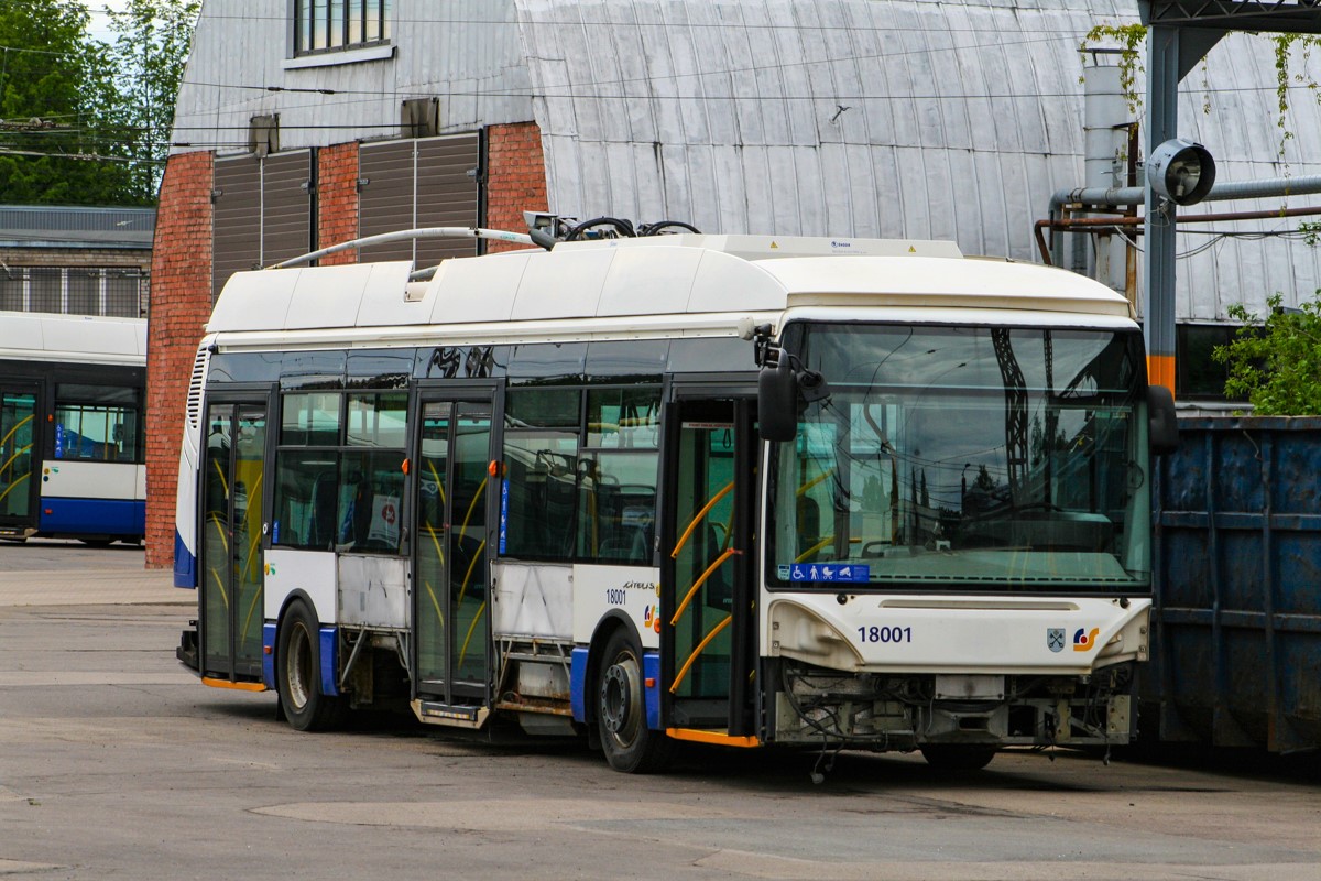 Рига, Škoda 24Tr Irisbus Citelis № 18001