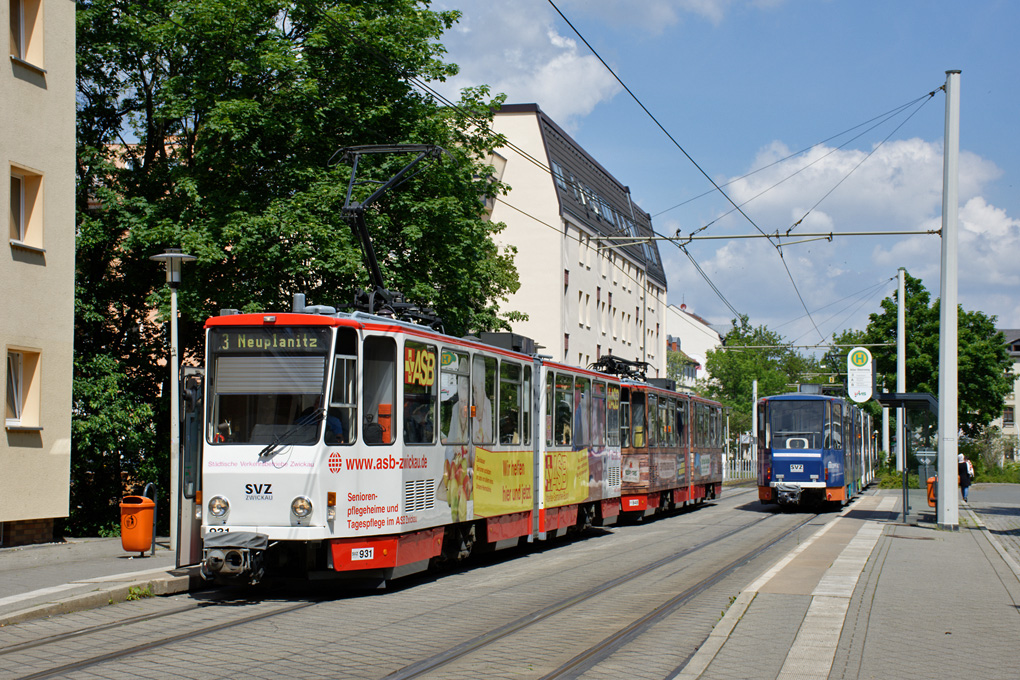 Цвиккау, Tatra KT4DMC № 931